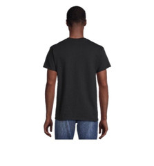 Johnny Cash The Man In Black Men’s Black Crewneck Graphic T-shirt Sz S Chest 35″
