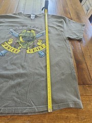 Halo Spartans Master Chief Unisex L Short Sleeve T-Shirt Tattoo Style Graphic