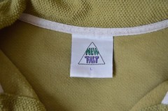 men’s grass green half buttoned henley collared tee t-shirt