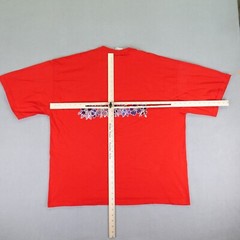 Vintage Maui Mens 3XL Red Hawaiian Floral Aloha Flowers Tropical Beach Y2K ^