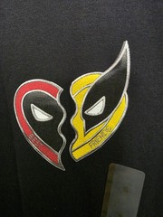 Marvel Shirt – Deadpool & Wolverine Front and Back Print Short Sleeve Tee ( L )