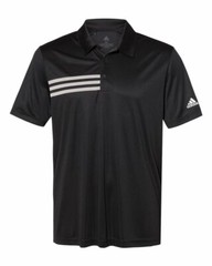 ADIDAS Mens 3-Stripes Chest Dri-fit Golf Polo Sport Shirts Size S-4XL NEW A324