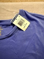 Polo Ralph Lauren Men Classic Fit Blue Crewneck T-Shirt Fit Tee Pull-On Size 2XL