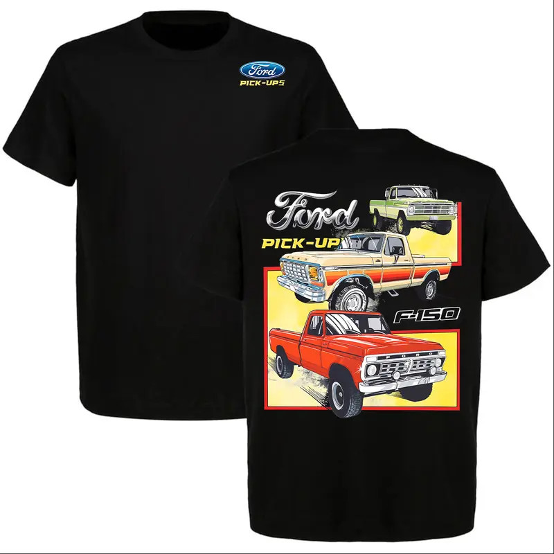 Ford F150 Pick-Ups Legends Classic Car T-Shirt, Truck & Car Enthusiast Shirt, Pe
