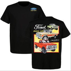 Ford F150 Pick-Ups Legends Classic Car T-Shirt, Truck & Car Enthusiast Shirt, Pe