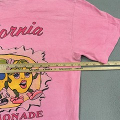 Vintage Stedman Shirt Mens Large Pink California Pink Lemonade Schnapps Tee