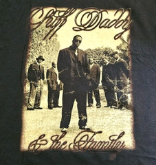 Vintage 90s Puff Daddy Diddy No Way Out Concert Tour T Shirt Size XL