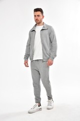 All Saints Mens Zip Thru Funnel Neck Designer Cardigan Sweatshirt Sweater Jacket