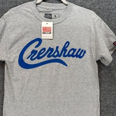 The Marathon Clothing Tshirt Mens Small Gray Crenshaw Logo Nipsey Hussle TMC NEW