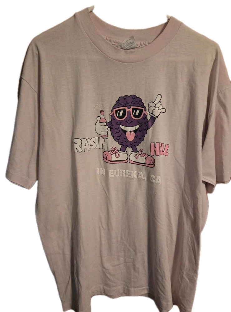 California raisins raisin hell 90s Hanes Xl Shirt
