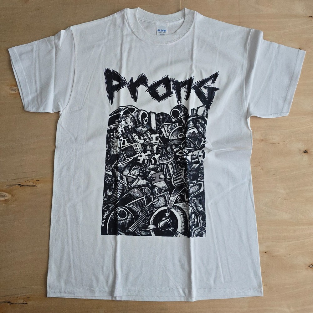PRONG PRIMITIVE ORIGINS VINTAGE VIBE RETRO STYLE BAND TEE T SHIRT