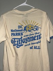 THE LANDMARK PROJECT MENS NATIONAL PARKS FOR ALL T SHIRT SIZE LARGE NWT