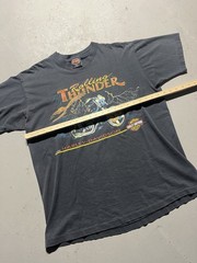 Vintage 90s Fun wear Harley Davidson Rolling Thunder single stitch size xl