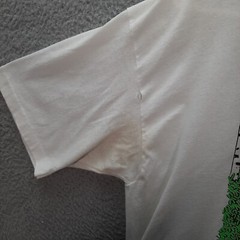 Vintage Cal Cru Shirt Adult Extra Large White Single Stitch Nature Grunge 90s *