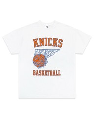 Hidden NY New York Knicks Basketball Tee – White – Large – NEW – NBA CHAMPIONS