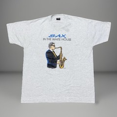 Vintage Bill Clinton T-Shirt Monica Lewinsky Political Parody President Funny