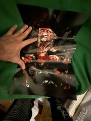 A Nightmare On Elm Street 3 Fright Rags Dream Box 2XL T-Shirt, 2 Posters, Prop