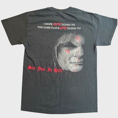 Steve Grimmett’s Grim Reaper Band See You In Hell T-Shirt Size M NWOBHM