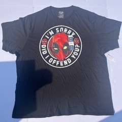 Deadpool New Adult T-Shirt – Marvel Center of I’m Sorry Did I Offend You?