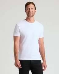 True Classic Crew Neck (White) Medium