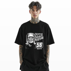 Retro Horror Monster T-Shirt – Vintage Creature Feature Graphic Tee A175