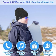 Unisex Wireless Beanie Hat with Exquisite Packaging Wireless Winter Knit Hats…