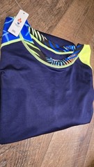 NWT Liberty Pro Mens 2XL Poly Spandex Blend T Shirt Swim Shirt Short Sleeved…