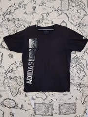 Adidas The Go-To Tee Graphic Print T-Shirt Men’s Size L Black Short Sleeve
