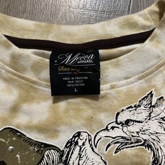 mecca t shirt men’s Large Long Sleeve Phoenix Tie-Dye Heavy Y2K