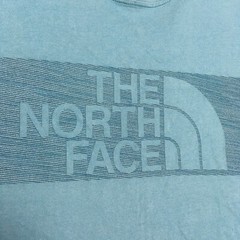 The North Face Mens Graphic T Shirt Adult size Large Teal Blue Short Sleeve Tee