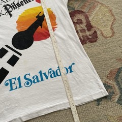 Vintage Pilsener Beer T Shirt Medium I Love El Salvador Alcohol Drinking
