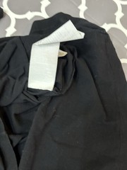 GUCCI Classic Logo black Cotton T Shirt Unisex Size Large