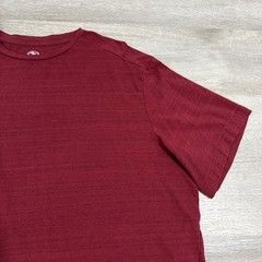 Athletic Works Shirt Men’s Red Heather Crew Neck Stretch 2XL Cotton Blend Tee