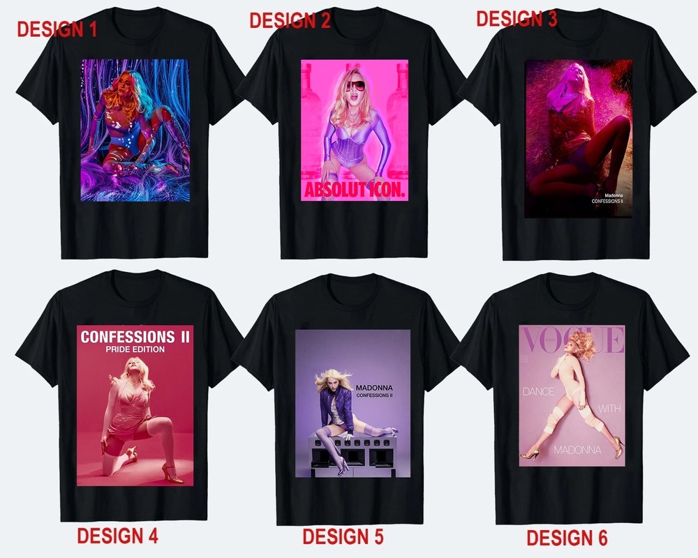 Madonna 2026 T Shirt, Gift for Fan