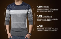 Camisa De Manga Larga Moda Casual Primavera Otoño Camiseta Estampado Para Hombre