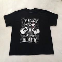 Johnny Cash The Man In Black Men’s Black Graphic T-shirt Size 2XL Chest 51″ NWT