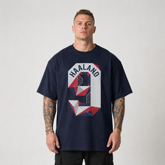 Norwegian Striker No. 9 Soccer Jersey Style Unisex T Shirt