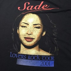 Sade Lover’s Rock Tour Parking Lot Boot Cotton Black Unisex S-234XL T-shirt