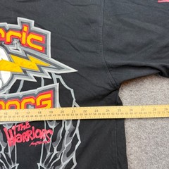 Johnny Blaze T-Shirt Men XXL Black The Warriors Electric Eliminators Graphic Tee