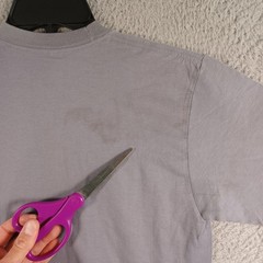American Apparel Mens Gray T-Shirt Size Small Gomez Crew Neck Short Sleeve Soft