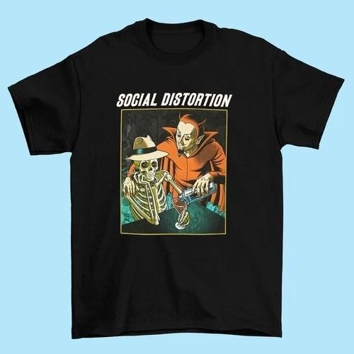 Social Distortion Tour T shirt Full Size