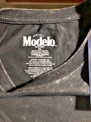 Modelo Men’s T-Shirt Size X-Large/Front-Back Graphics/Faded-Worn Look New w/Tags