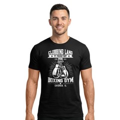 Boxing Gym T-Shirt | Funny Boxer Training Boxing Lover Men’s Gym Workout Tee