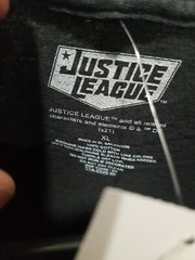 JUSTICE LEAGUE DC COMICS THE FLASH NAMES MEN’S T-SHIRT SIZE XL NEW WITH TAGS