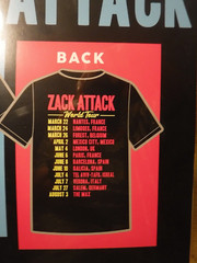 NEW SAVED BY THE BELL 1990s SITCOM FUNKO ZACK ATTACK LIVE WORLD TOUR MED T-SHIRT