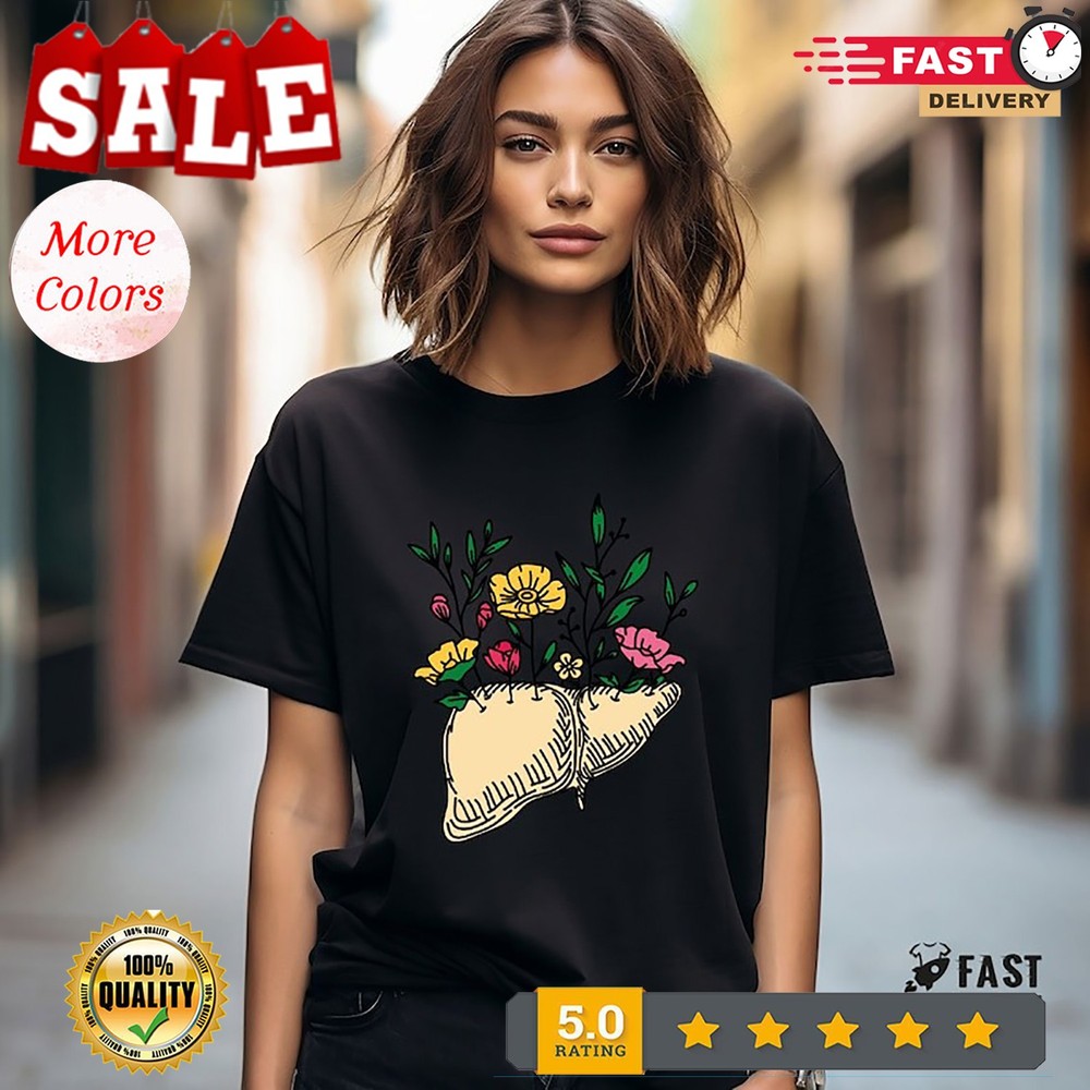 2026/Liver Graphic Tees,Hepatology Casua T-Shirt,Liver Transplant,National Liver