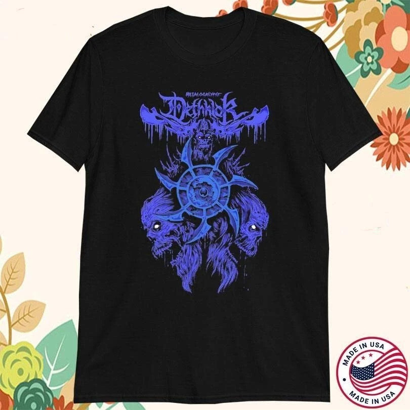 New Hot Dethklok Metalocalypse Dethklok Band Unisex Black T Shirt Size S-5XL