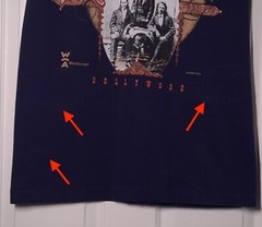 VINTAGE Dollywood: The Real West USED Shirt (M, Dolly Parton, Single Stitch)