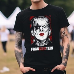 FRANKISSTEIN KISS Horror, Rock, Band T-Shirt Black S-3XL Frankenstein Monster