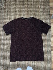 TRUE RELIGION Black Red BUDDHA Short Sleeve Designer T-shirt